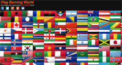 Desktop Screenshot of flagburningworld.com